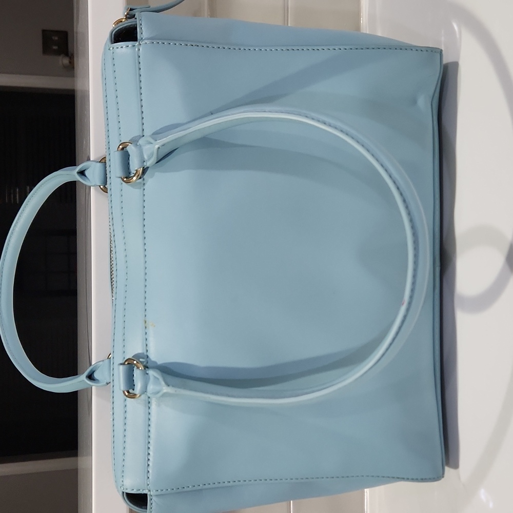 Kate Spade Beacon Court Satchel, Light Blue Bag. - Picture 3 of 12
